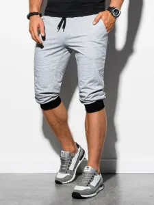 Ombre Clothing Short pants Grey #1621846