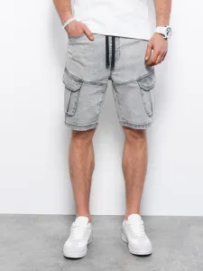 Ombre Clothing Short pants Grey #1621804