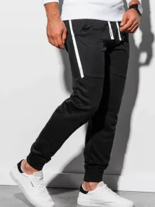 Ombre Clothing Sweatpants Black #1711200
