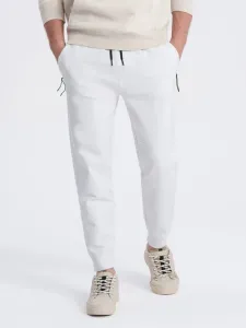 Ombre Clothing Sweatpants White