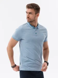 Ombre Clothing Polo Shirt Blue #1622158