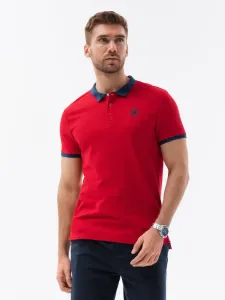 Ombre Clothing Polo Shirt Red #1622182