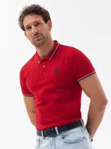 Ombre Clothing Polo Shirt Red