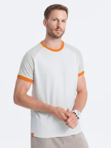 White T-shirts Ombre Clothing