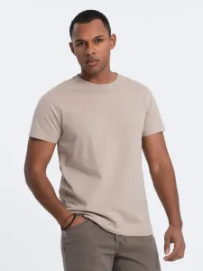 Ombre Clothing T-shirt Beige