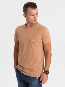 Ombre Clothing T-shirt Brown