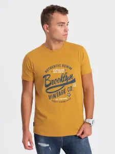 Ombre Clothing T-shirt Yellow #1889568