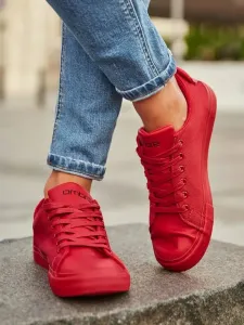 Ombre Clothing Sneakers Red #1626470