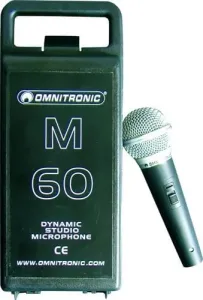 Omnitronic M-60 Vocal Dynamic Microphone