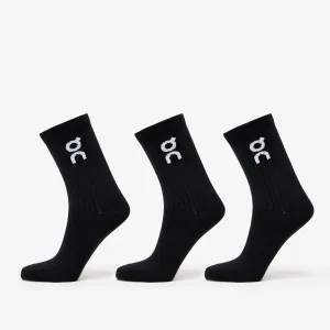 On Logo Sock 3-Pack Black #1834726