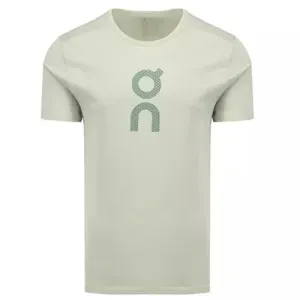 On Running Mens Graphic T-shirt Khaki L