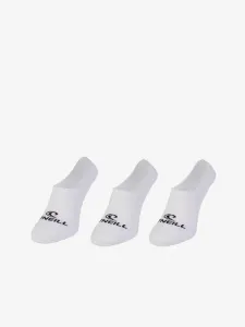 O'Neill Footie Set of 3 pairs of socks White