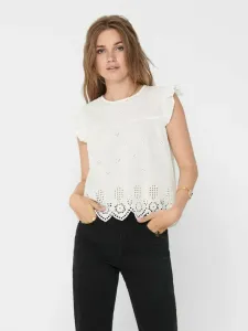 ONLY Silla Blouse White