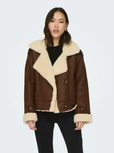 ONLY Ylva Winter jacket Brown