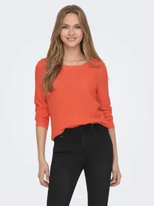 ONLY Geena Sweater Orange #1408638