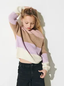 ONLY Sandy Kids Sweater Pink