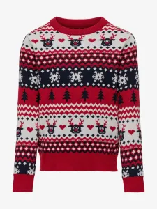 ONLY Xmas Kids Sweater Red #1765891