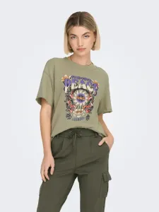 ONLY Lucy T-shirt Green #1534897