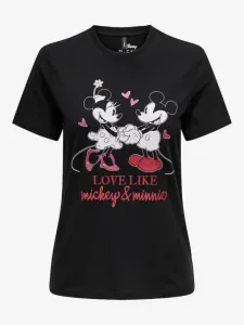 ONLY Mickey T-shirt Black