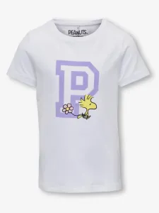 ONLY Peanuts Kids T-shirt White