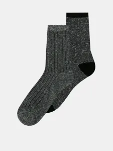 ONLY Coffee Set of 2 pairs of socks Grey