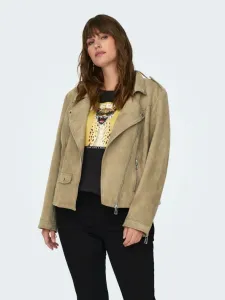 ONLY CARMAKOMA Scootie Jacket Brown