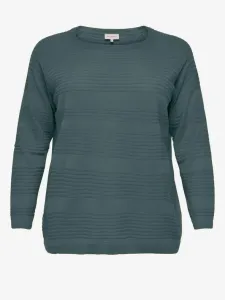 ONLY CARMAKOMA Airplain Sweater Green #1525196