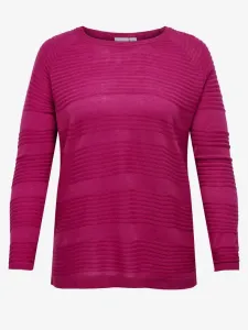 ONLY CARMAKOMA Airplain Sweater Pink