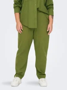 ONLY CARMAKOMA Caro Trousers Green #1408505