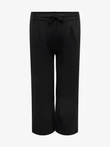 ONLY CARMAKOMA Gold Trousers Black