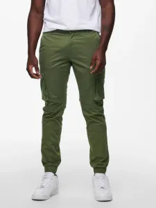 ONLY & SONS Cam Trousers Green