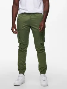 ONLY & SONS Cam Trousers Green #1155804