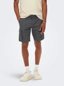 ONLY & SONS Cargo Short pants Grey