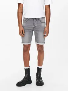 ONLY & SONS Ply Short pants Grey