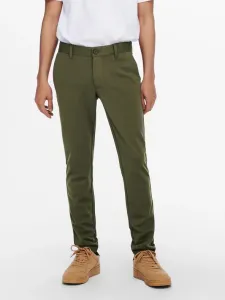 ONLY & SONS Trousers Green
