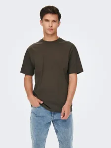ONLY & SONS Fred T-shirt Brown