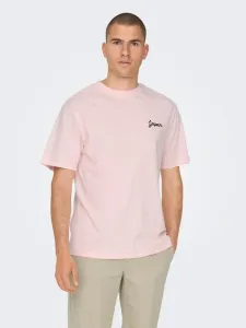 ONLY & SONS Jp T-shirt Pink