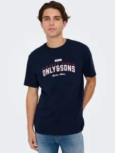 ONLY & SONS Lenny Life T-shirt Blue