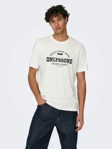 ONLY & SONS Lenny Life T-shirt White