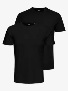 ONLY & SONS T-shirt 2 pcs Black