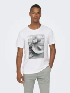 ONLY & SONS Todd T-shirt White #1534643