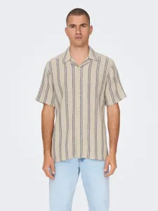ONLY & SONS Trev Shirt Beige #1408207