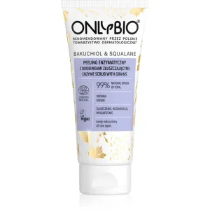 OnlyBio Bakuchiol & Squalane enzymatic scrub for soft and smooth skin 75 ml