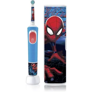 Oral B PRO Kids 3+ Spiderman electric toothbrush with bag for children 1 pc
