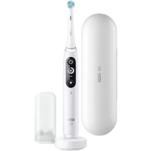 Oral B iO7 electric toothbrush with bag White Alabaster 1 pc