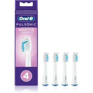 Oral B Pulsonic Sensitive toothbrush replacement heads 4 pc #212903