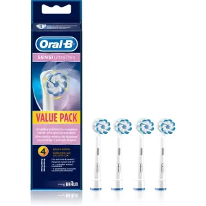 Oral B Sensitive Ultra Thin toothbrush replacement heads 4 pc