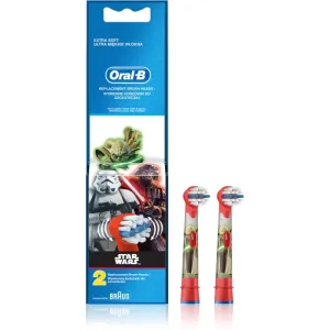 Oral B Vitality D100 Kids StarWars toothbrush replacement heads extra soft 2 pc