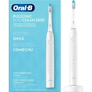Oral B Pulsonic Slim Clean 2000 White sonic electric toothbrush White #262854