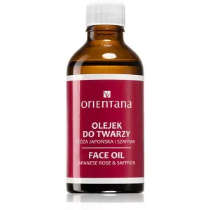 Orientana Japanese Rose & Saffron Face Oil rejuvenating facial oil 50 ml